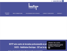 Tablet Screenshot of bcftp.fr